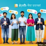 Home 18 타요 라이브 이벤트 - A vibrant digital event scene showing a diverse group of Hindi-speaking users actively participating...