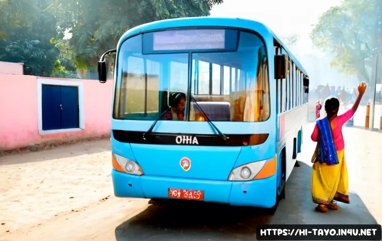 Home 17 타요의 키즈 콘텐츠와 관련된 아이디어 - Photorealistic cheerful blue city bus with friendly rounded features, parked beside a safe preschool...